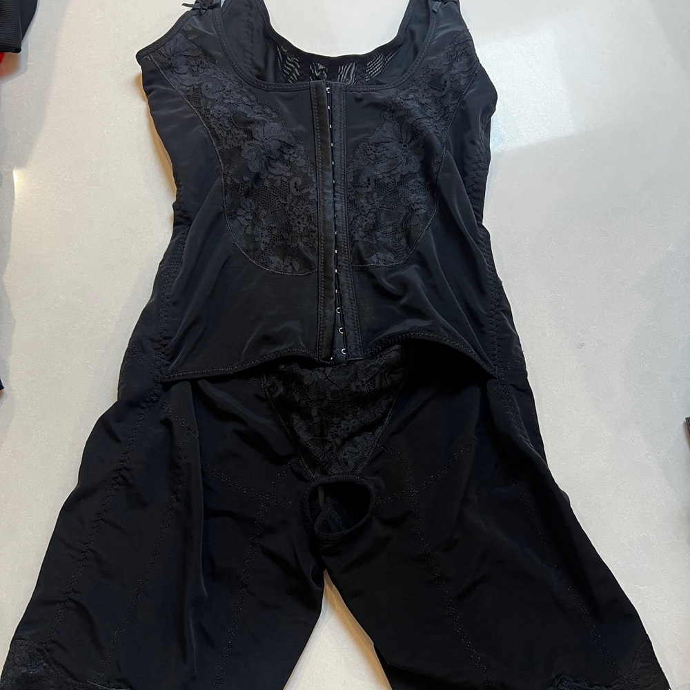 Black Lace Shapewear Bodysuit